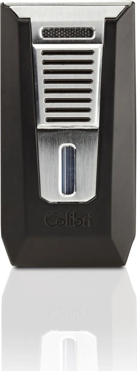 Colibri Zigarrenfeuerzeug „Slide II“ mit Rundcutter und Jetflamme – Bild 2