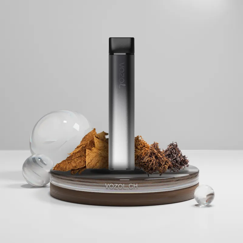 VOZOL SWITCH 600 KIT Black-Silver & Tobacco