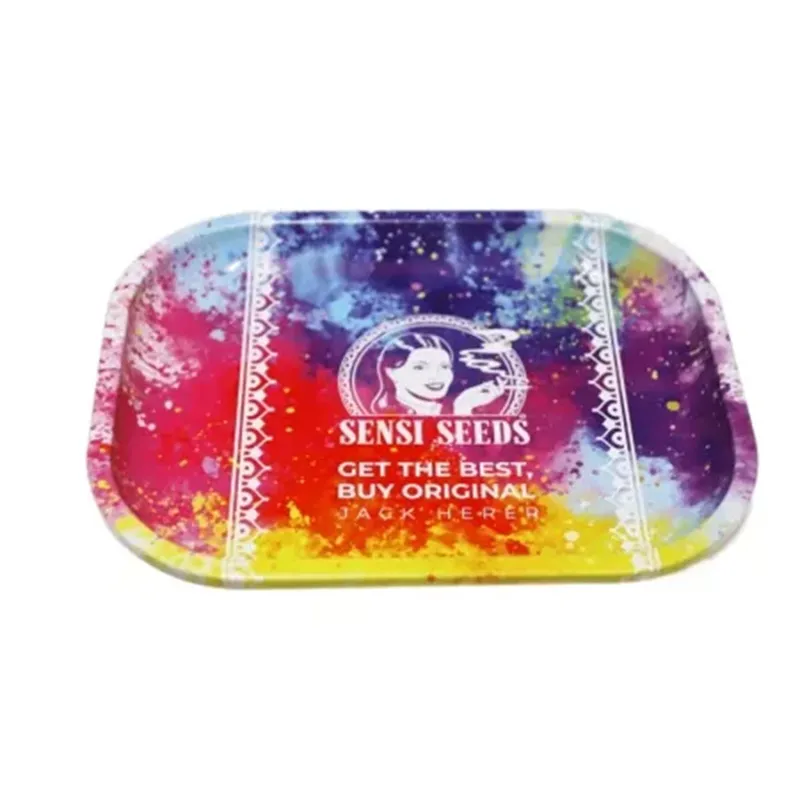 Drehunterlage/Rolling Tray “Sensi Seed – Jack Herer” Mini