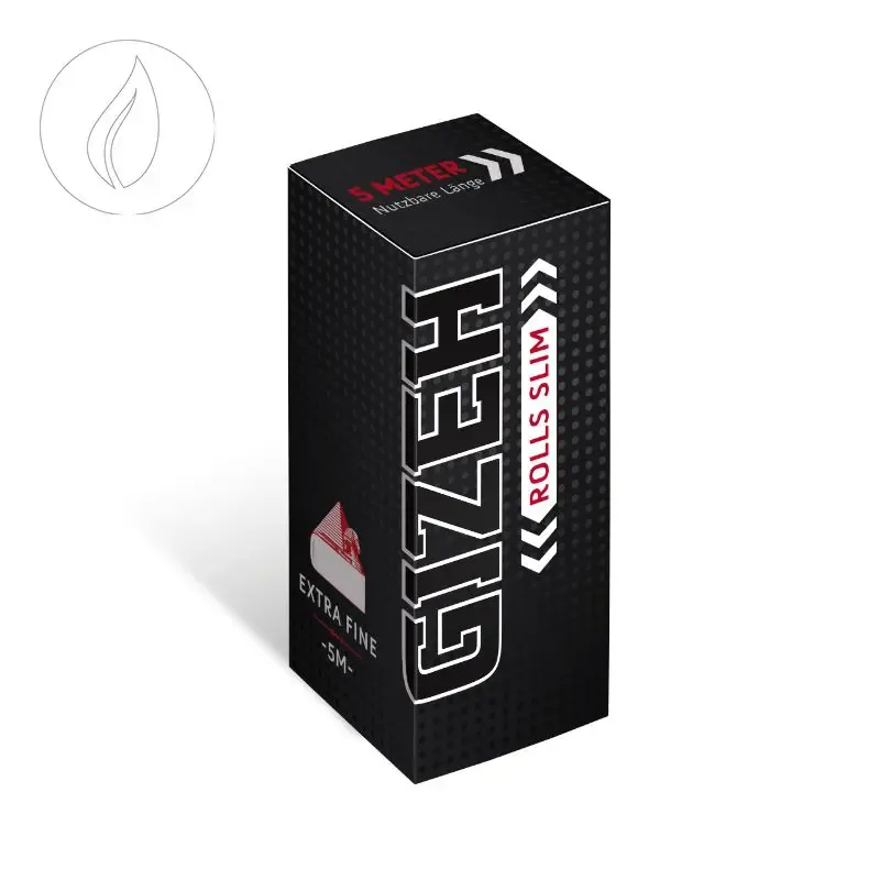 GIZEH Black Rolls Slim