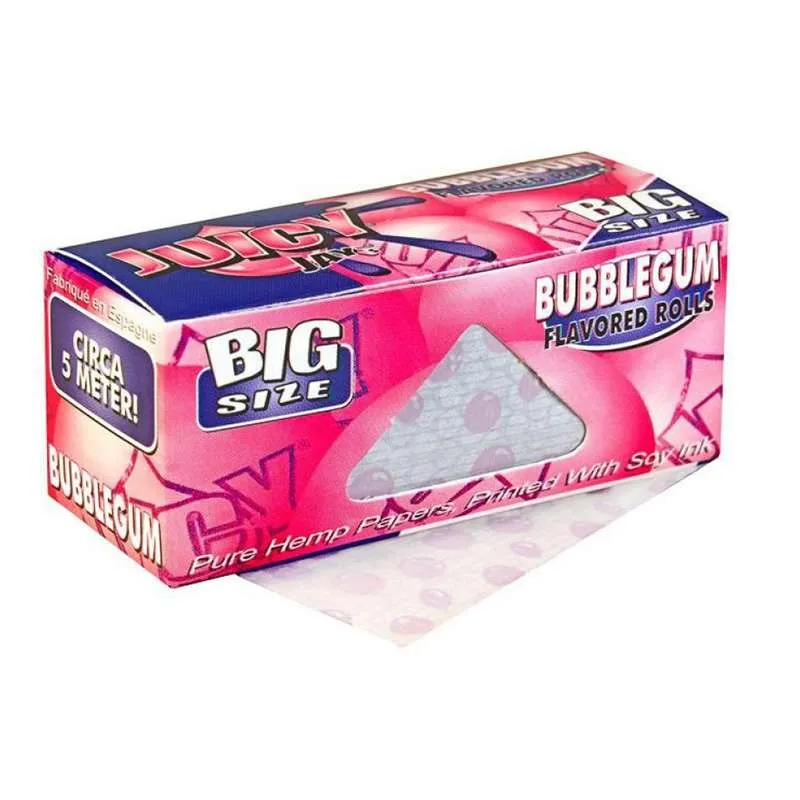 Genuss pur mit Juicy Jay Endlos Paper 5m Bubblegum (Kaugummi)