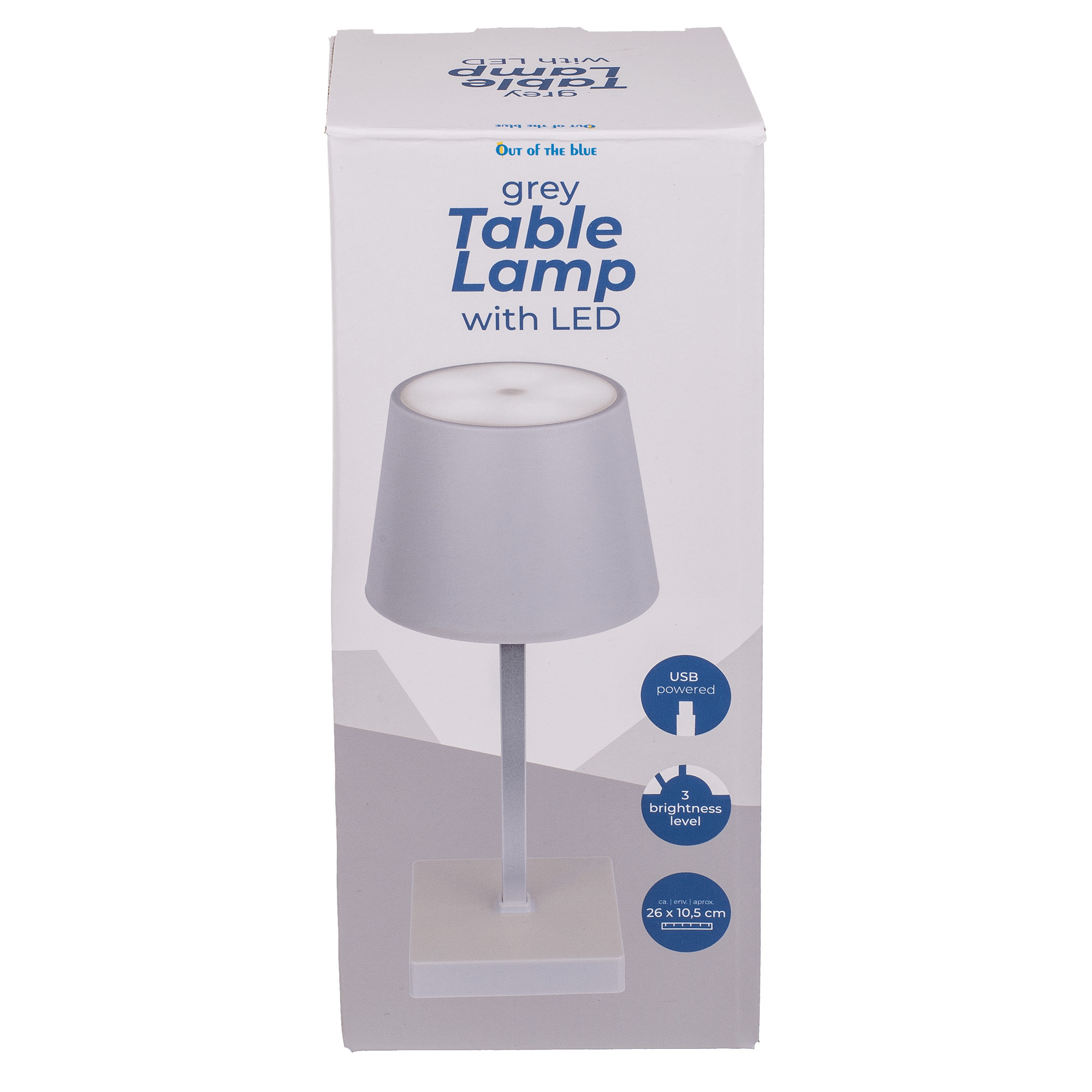 Akku Tischleuchte LED dimmbar Touchsensor Weiß / Grau / Schwarz / Rosa – Bild 6